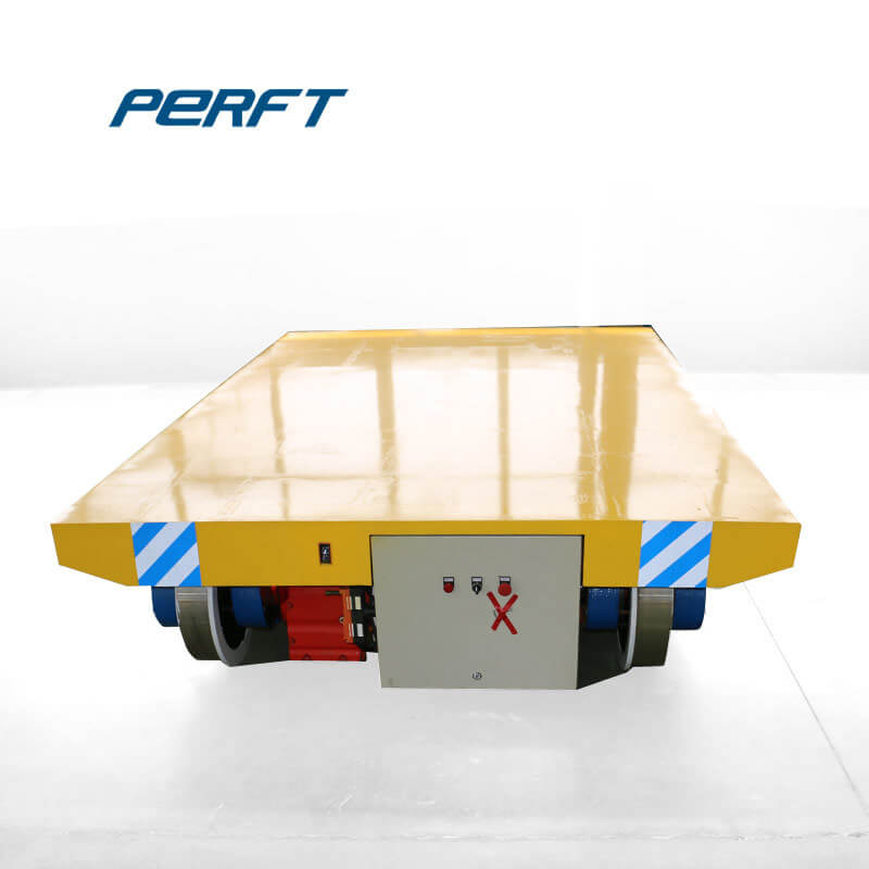 industrial motorized material handling cart for steel rolls 